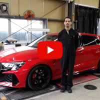 アウディ RS3 スポーツバック ブレーキパッド交換