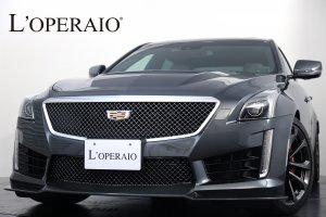 キャデラック CTS V Spec-B サンルーフ グレーレザー カーボンファイバーエアロPKG レカロ16ウェイパフォーマンスシート BOSEサウンド 前後パークセンサー 純正19インチ鍛造アルミホイール ブレンボブレーキ 【車検R03年6月迄】