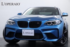 BMW M2 Coupe 6MT サンルーフ 正規ディーラー車 M performance製カーボンフロントスプリッター、カーボンサイドスカート、リアスポイラー harman/kardonサウンド ドラレコ 【車検令和2年11月迄】
