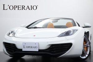 マクラーレン MP4-12C Spider 正規ディーラー車 左ハンドル スポーツエグゾースト ライトウェイト鍛造19/20インチAW ステルスパック フルレザーシート