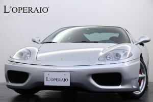 フェラーリ 360 Modena F1 後期モデル 正規ディーラー車 走行距離6,000km  フロント/リアチャレンジグリル タイミングベルト交換済