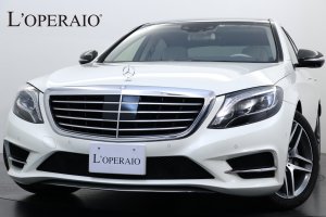 メルセデスベンツ Sクラス S550Long AMGスポーツパッケージ  グレーレザー メタライズドアッシュウッド パノラマルーフ ブルメスター 社外デジタルインナーミラー 純正19インチアルミ