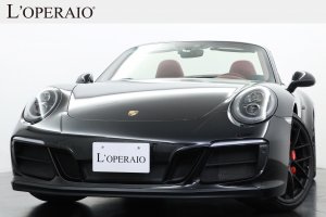 ポルシェ 911(Type991) カレラGTS カブリオレ PDK 左ハンドル 有償色 スポーツクロノPKG 純正20インチ911ターボSアルミホイール レッドレザーアダプティブサポートシート シートヒーター ベンチレーター PASM  LEDヘッドライト  カロッツェリアSDナビ【車検R04年8月】