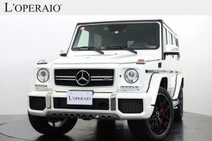 AMG Gクラスロング(ゲレンデヴァーゲン) G63L Edition 463 デジーノミスティックホワイトⅡ 52台限定 低走行8,000km台 カーボンインテリア designoエクスクルーシブインテリアパッケージ 専用フロントアンダーガード 