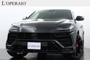 ランボルギーニ ウルス 4.0 マットブラックラッピング  ブラック×レッドレザー Bang＆Olufsen Capristマフラー 純正Taigeteシャイニーブラック23インチAW