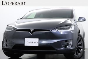 テスラ モデルX 100D ワンオーナー オプションカラー 6シートインテリア 純正17インチタッチ 全席シートヒーター  【新車保証継承04年5月迄】
