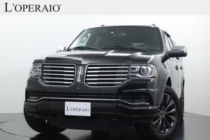 リンカーン ナビゲーター 3.5エコブースト 正規ディーラー車 後期モデル サンルーフ 電動サイドステップ タッチモニター 