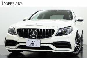 AMG Cクラス C63 後期モデル エクスクルーシブPKG 純正19インチ鍛造アルミ パノラミックスライディングルーフ  R2.3.4整備記録有