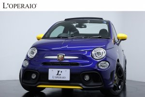 アバルト 595C Pista 5MT 限定車 純正17インチアルミ レコードモンツァマフラー KONIショックアブソーバー