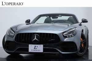 AMG GT C ロードスター 赤×黒革 赤幌 AMGエクステリアカーボンPKG 純正19/20インチアルミ カーボンステアリング