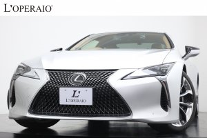レクサス LC LC500 【乗り出し総額980万円】S-Package カーボンルーフ オーカーセミアニリン×アルカンターラ カーボンルーフ マークレビンソン ステアリングヒーター プリクラッシュセーフティ 純正21インチ鍛造AW 