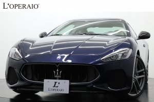マセラティ グラントゥーリズモ Sport 【乗り出し総額1,163万円】後期モデル 左ハンドル ベージュレザー 純正20インチアルミ カーボンエアロダイナミックPKG MCインテリアカーボンPKGエボリューション1/2