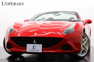 フェラーリ カリフォルニア T F1 DCT カーボンLEDステアリング 前面プロテクションラッピング施工 フル電動シート