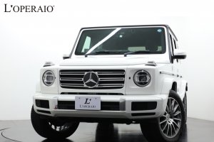 メルセデスベンツ Gクラスロング G350d ブラックレザー AMG-Line ラグジュアリーPKG アダプティブダンピングシステム 