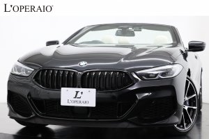 BMW 8シリーズ M850i xドライブ カブリオレ Individualアイボリーホワイトメリノレザー レーザーライト B＆Wダイヤモンドサウンド シートヒーター ベンチレーター 360°カメラ アダプティブクルーズコントロール 電動テールゲート 純正OP20インチAW