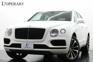 ベントレー ベンテイガ V8 1オーナー 黒×白革  シティスペック フロントシートコンフォートスペック 純正21インチアルミ 