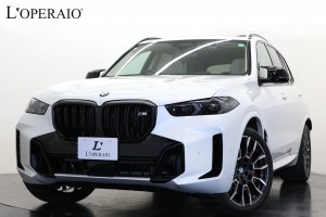 BMW X5 M60i xDrive 現行モデル 1オーナー ファーストクラスPKG フルレザーメリノPKG MスポーツPKGプロ 純正21インチAW 付属品完備【新車保証令和9年3月迄】