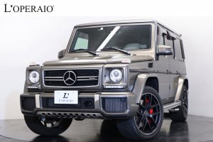 AMG Gクラスロング(ゲレンデヴァーゲン) G63 エクスクルーシブエディション 左ハンドル 限定63台 マットブラック21インチAMGアルミホイール デジーノエクスクルーシブインテリア カーボントリム【車検令和7年6月迄】