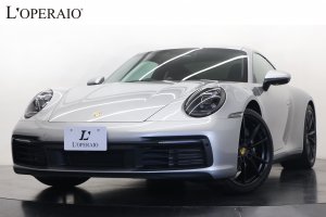 ポルシェ 911(Type992) カレラ PDK 有償カラー クレヨン×グレーレザー スポーツクロノPKG スポーツエキゾースト  純正20/21インチアルミ GTスポーツステアリング