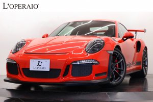 ポルシェ 911(Type991) GT3 RS PDK  正規ディーラー車 外装色：ラバオレンジ 20/21インチ鍛造アルミ フロントリフト クラブスポーツPKG フルバケットシート カーボンインテリア