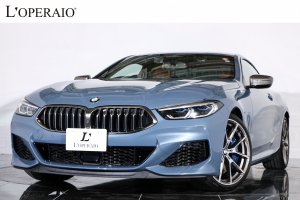 BMW 8シリーズ M850i xドライブ クーペ 有償色 茶×黒革 純正20インチアルミ レーザーライト ベンチレーター ハーマンカードン