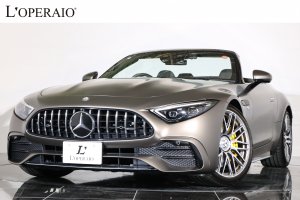 AMG SLクラス SL43 １オーナー 有償マットカラー OP21インチ鍛造ホイール ベンチレーター ヘッドアップディスプレイ ブルメスター ARナビ 【新車保証令和9年3月迄】
