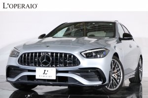 AMG Cクラス C43 4MATIC パノラマルーフ 純正19インチAW ベンチレーター ブルメスター MBUX ARナビ