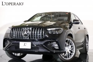 AMG GLEクラス GLE53 4マチック+ クーペ 後期モデル オブシディアンブラック/ブラックナッパレザー×スエードファブリック 22インチ鍛造アルミ パフォーマンスエキゾースト パノラマルーフ ベンチレーター【新車保証継承令和9年4月迄】