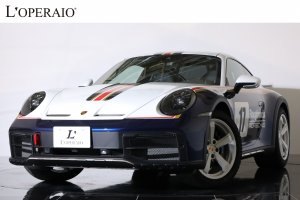 ポルシェ 911(Type992) ダカール PDK 【特別金利キャンペーン1.9%～】走行500km 1オーナー車 左ハンドル ラリーデザインPKG ラリースポーツPKG 正規ディーラー車 限定2500台【新車保証継承令和9年2月迄】
