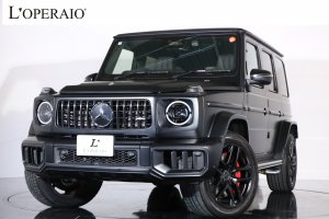 AMG Gクラスロング(ゲレンデヴァーゲン) G63 ローンチエディション 1オーナー車ナイトブラックマグノ/チタニウムグレー×ブラックナッパレザー マヌファクトゥーアプログラムプラス ナイトPKGマグノ 純正21インチアルミ【新車保証継承令和9年7月迄】