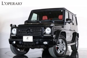 メルセデスベンツ Gクラスロング G550 ナイトエディション 限定100台 designoレッドレザー ワイドフェンダー サンルーフ 前後シートヒーター ピアノウッドトリム AMGオーバーフェンダー