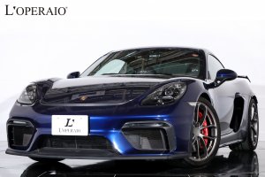 ポルシェ 718 ケイマンGT4 6MT  ◆◆BLACK FRIDAY◆◆クロノパッケージ スポーツエキゾースト PDLS Plus付LEDヘッドライト