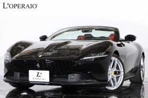 フェラーリ ローマ スパイダー ◆◆BLACK FRIDAY◆◆ 左ハンドル カーボンLEDステアリング マグネライドサス フロントセクションプロテクションフィルム【新車保証令和9年7月迄】